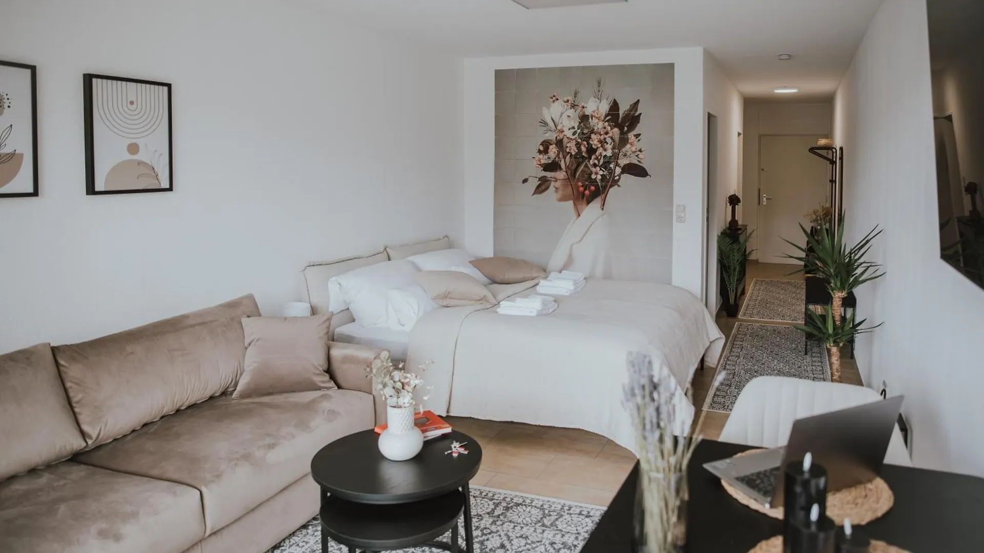 아파트 Moderne Wohnung Mit Weserblick Und Uferpromenade 브레멘