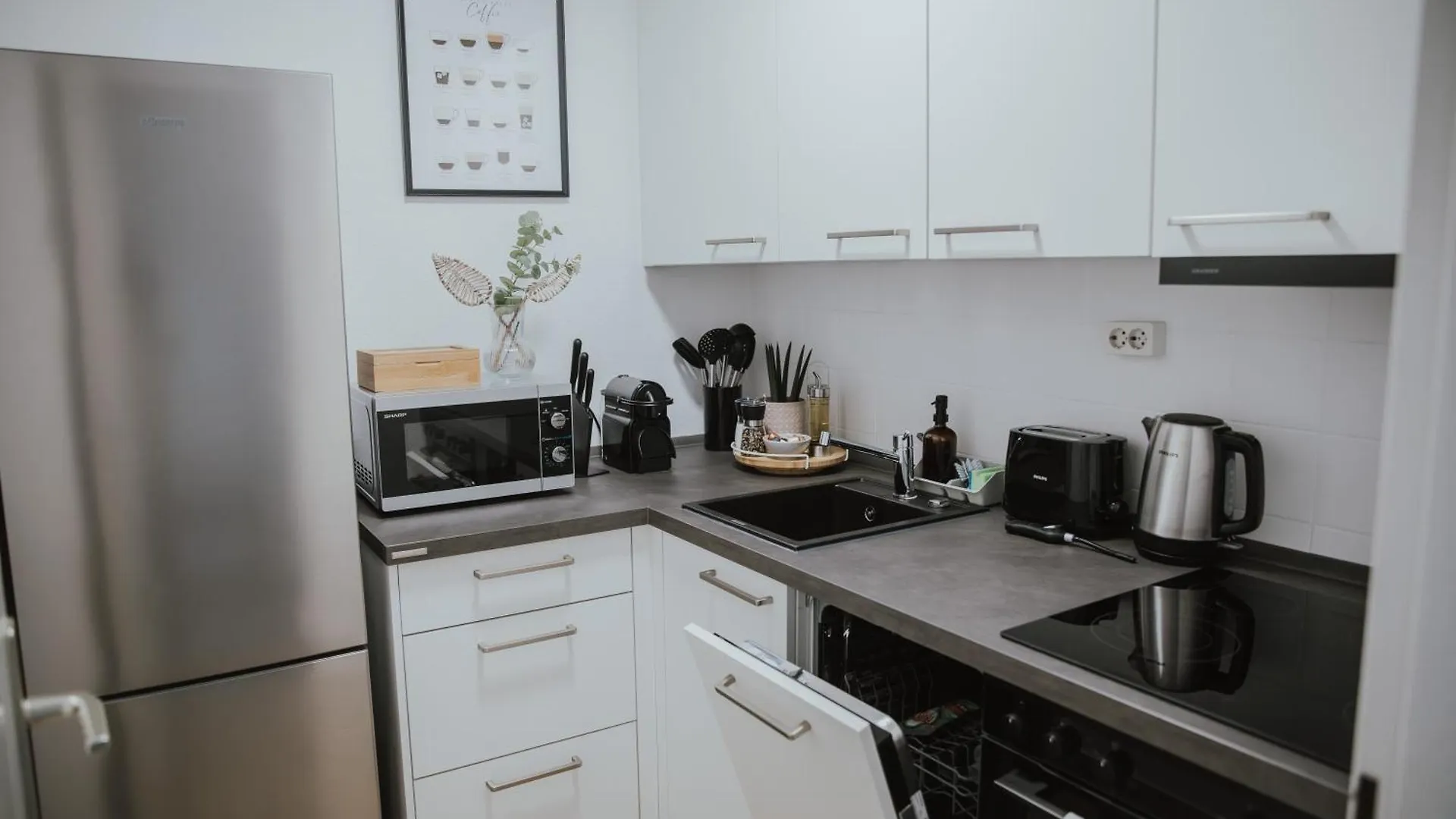 아파트 Moderne Wohnung Mit Weserblick Und Uferpromenade 브레멘